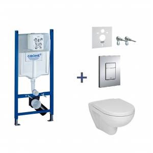 Комплект унитаз Jika Lyra и инсталляция Grohe